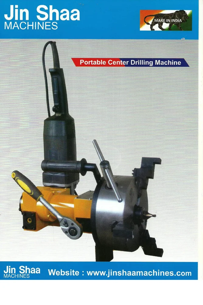 Portable Center Drilling Machine